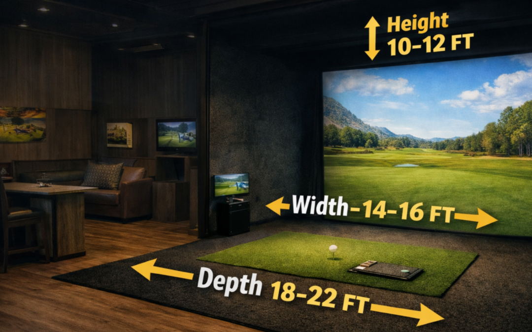 What Size Building Do You Need for a Golf Simulator? (Complete Guide)